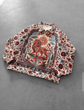 ASLAN DETAY ETNİK DESEN HIRKA